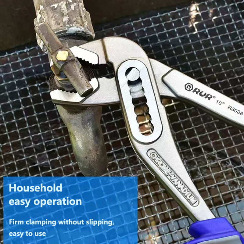 Water pump pliers Multifunctional universal wrench Adjustable hot water pipe pliers Large opening locking pliers