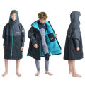 kids waterproof beach surf thick fleece changing robe