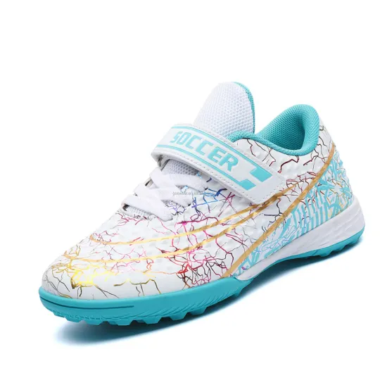 Breathable Kids Football Boots and Indoor Soccer Training Shoes for Boys