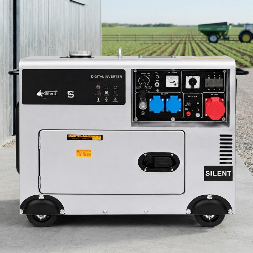 Générateur d'essence silencieux portable 5 kW