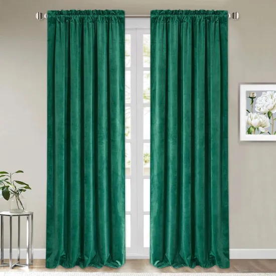 High Quality Velvet Curtains for Factory Wholesale and Retail