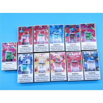 Customize Disposable Vape Elfworld Trans 7500 Puff Vape