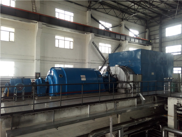 Steam turbine for waste heat power generation