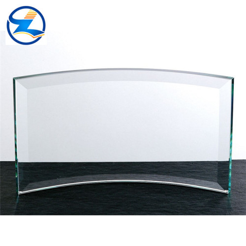 Curved tempered laminated glass bent double toughened glass