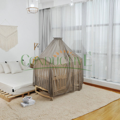 Anti radiation mosquito net for crib bed