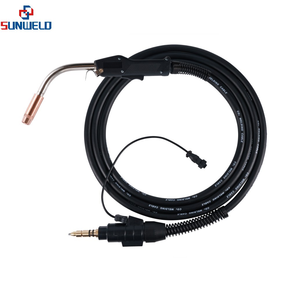TW6 MIG GUN Miller Connector & Original Rear Handle