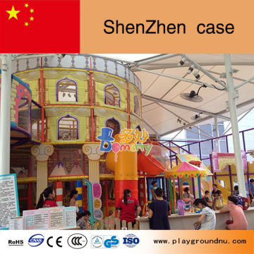 Shenzhen quite hit kids indoor naughty castle playground games