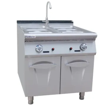High-End Commercial Kitchen Equipment Gas Griddle with Cabinet