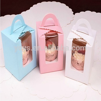 cute cartoon paper cake box
