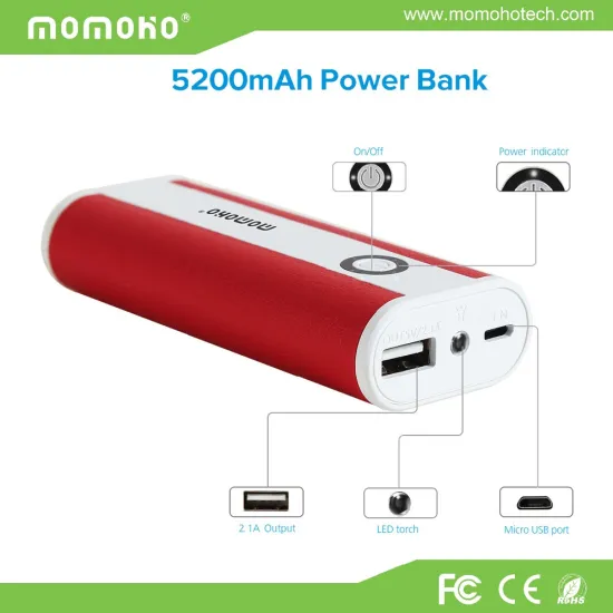 General Type Cell Phone Battery Bank with Cable and PU Leather Cover