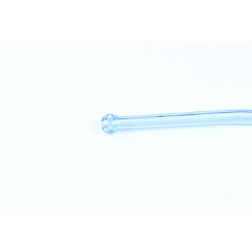 Disposable suction tube with suction tip and connector