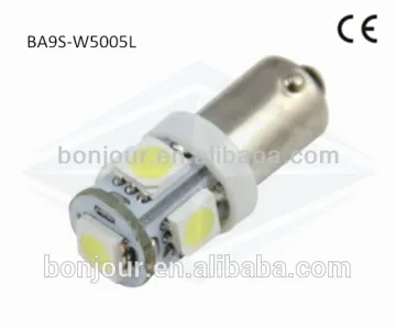 part White/Blue/Green/Red/Yellow car ba9s 5050 5smd led