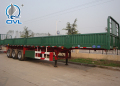 Dropside Semi Trailer Truck 3 Axles