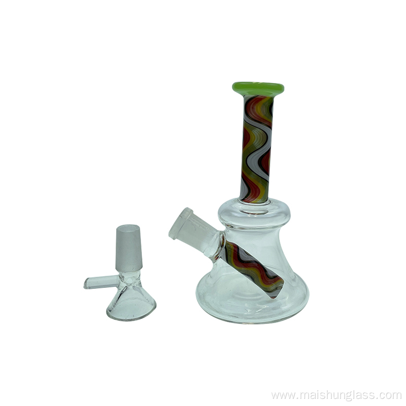 Mini bubbler Glass hookah Kettle