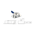 Capteur de cellule de charge miniature à compression de force de pédale