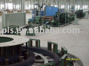 Straight seam welded pipe rolling mill
