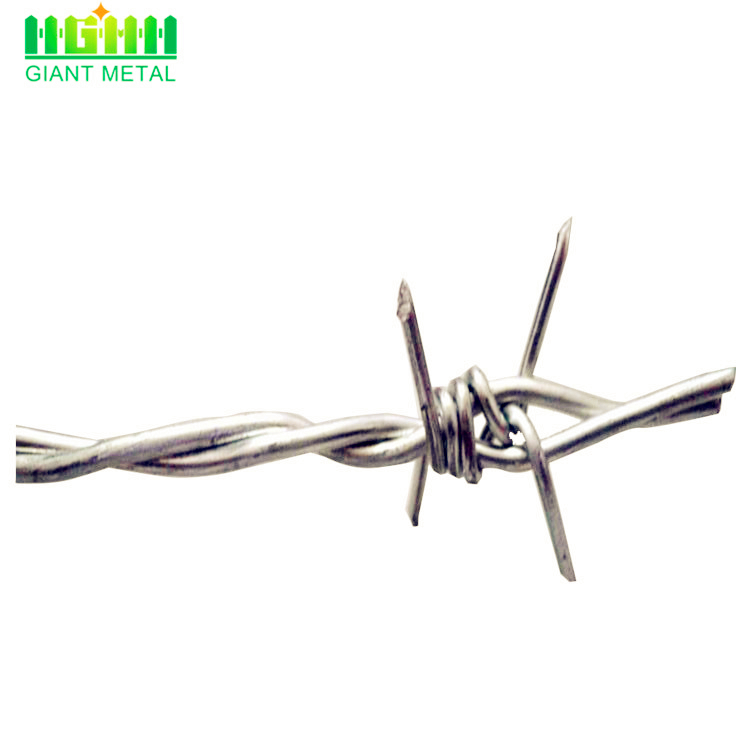 Anti-corrosion Galvanized Barbed Wire Fence For Sale