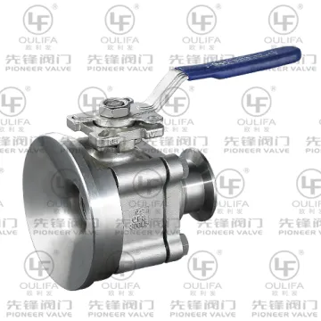 Tri-Clamp Tank Bottom Ball Valve