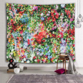 Bunte Blumen-Wand-Tapisserie-volle Wand-heller Blumennatur-Tapisserie-Wandbehang für Wohnzimmer-Schlafzimmer-Schlafsaal-Inneneinrichtungen