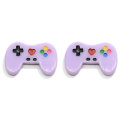 100pcs Kawaii Glow Dark Resin Simulation Game Controller Dollhouse Art Flatback Cabochon DIY Craft Decoration