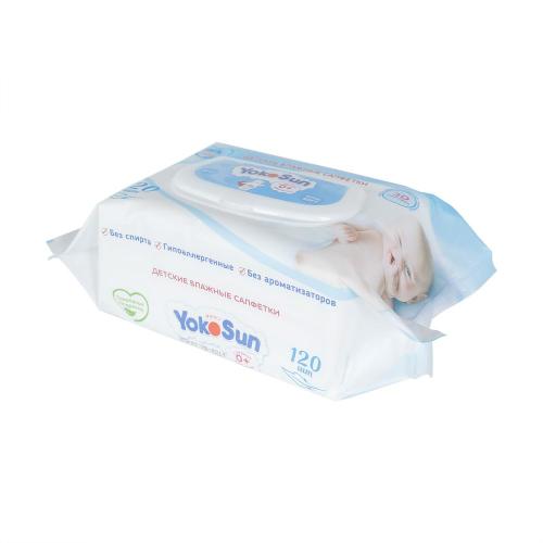 Khăn lau phân hủy sinh học được làm từ 100% cotton cho bé