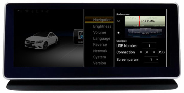 Ouchuangbo car audio stereo gps for Mercedes Benz CLS Class W218 2012-2013 android 5.1