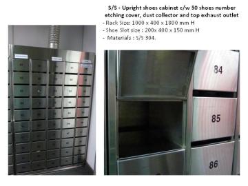 Lab Furniture Shoe Racks