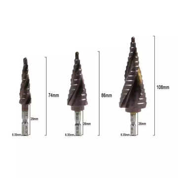 Profissional HSS HSS BIT BIT BIT SPIRAL Cobalt Cretter Cutter Bit para madeira de metal