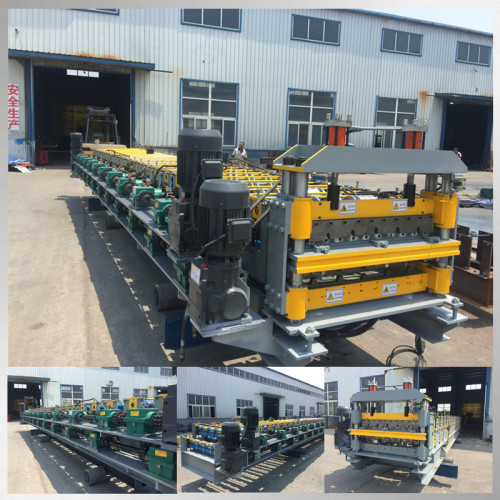 Galvanized roof sheet roll forming machine