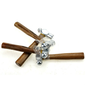 Compact Magnetic Wooden Hammer for Versatile Nailing Tasks