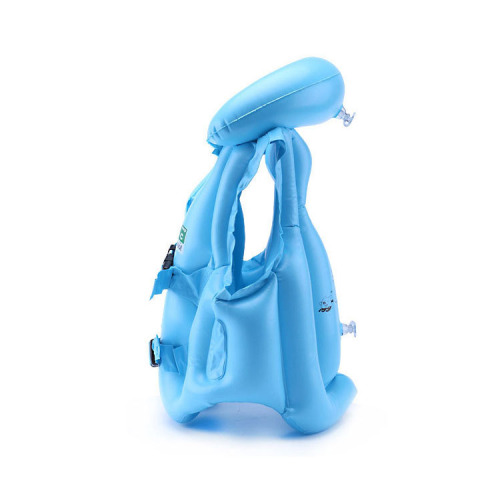 Inflatable Arm Float Snorkel Vest inflatable Kids Portable swim vest jacket Supplier