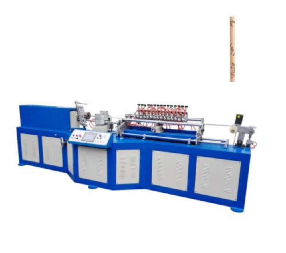 Automatic Paper Tube Making Machine Png