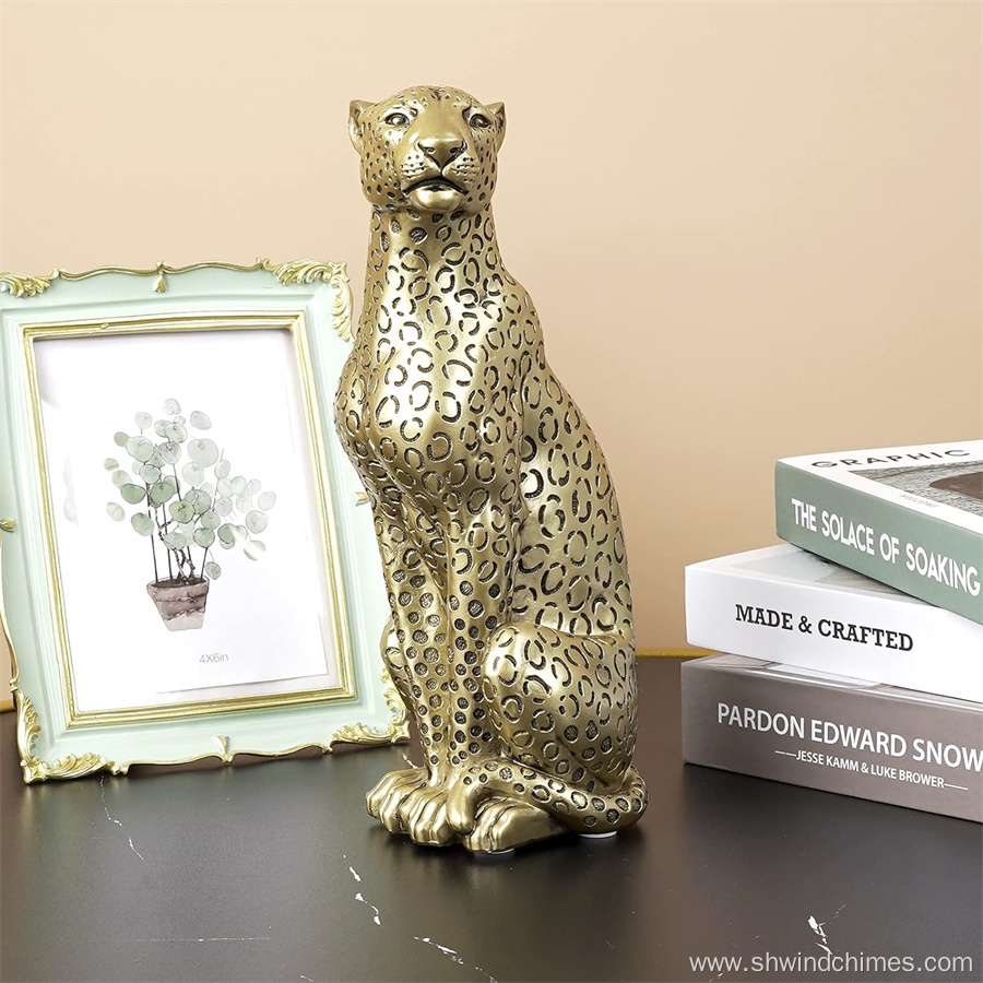 Cheetah Statue for Home Decoration