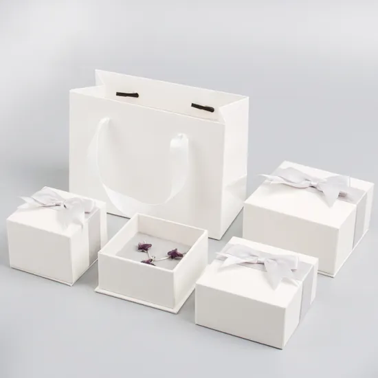 Propose Wedding Ring White Jewelry gift Box