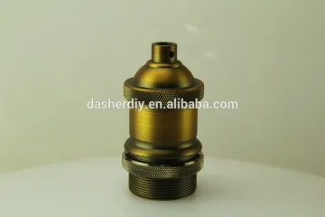 Metal pendant lamp copper metal lampholder