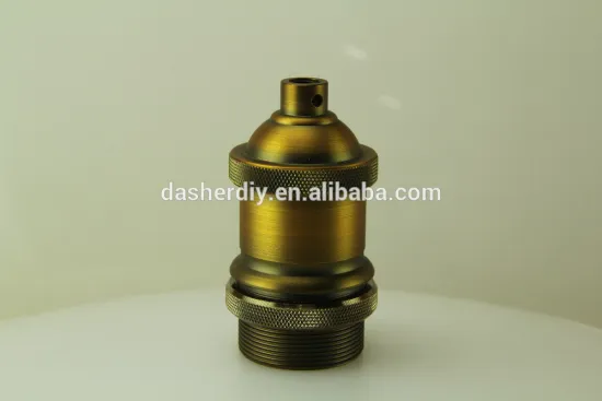 Metal pendant lamp copper metal lampholder