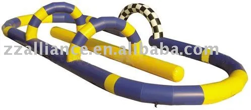 inflatable race track for ATV cars sport