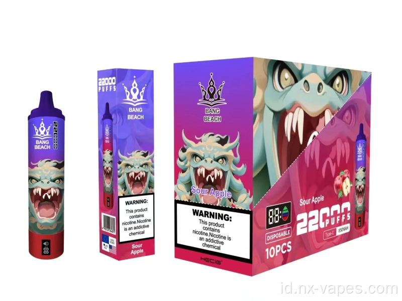 Bang Beach 22000 Rechargeable Disposable Vape Wholesale