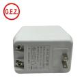 Certificado CA CC Switching White Adaptador Botón de pared 12V 1A 2A 3A Fuente de alimentación