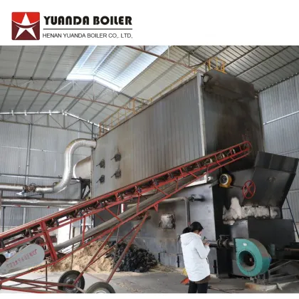 Palm Oil Shell Fired Thermal Oil Heater System