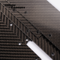 Custom light weight 3K 1m 2m carbon fiber plate 2mm 3mm 4mm large carbon sheet