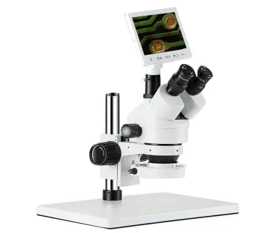 3.5X-90X Trinocular Stereo Microscope with Digital Camera and LED Light