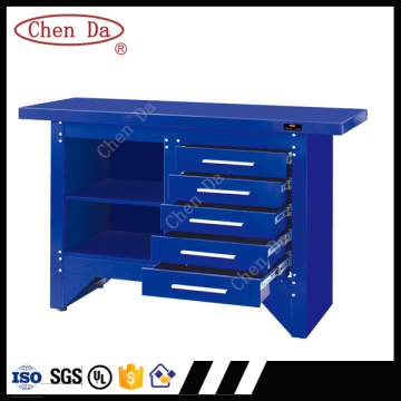 Professional good quality Iron workbench with 5 drawers