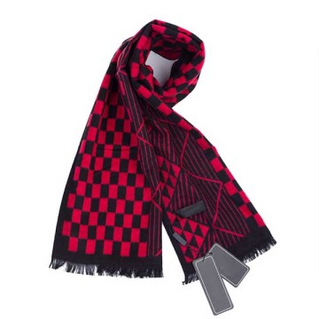 2015 new fashion cheap jacquard long 100% silk scarf for men