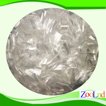 High Strength White Polypropylene fiber For Concrete Fiber