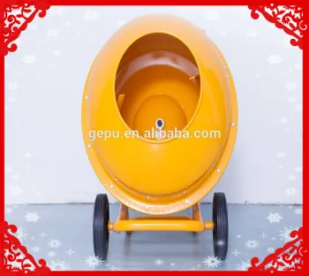 Wheelbarrow Hand-Pushed Type Electric Power Cement Mixer Concrete Mixer