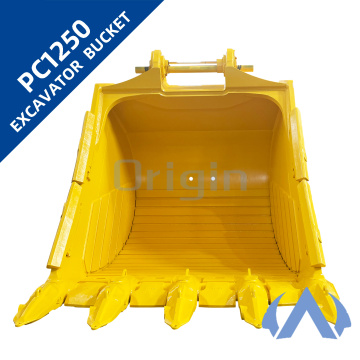 PC1250 Extreme Heavy Duty Rock Bucket 7.3CBM სიმძლავრე