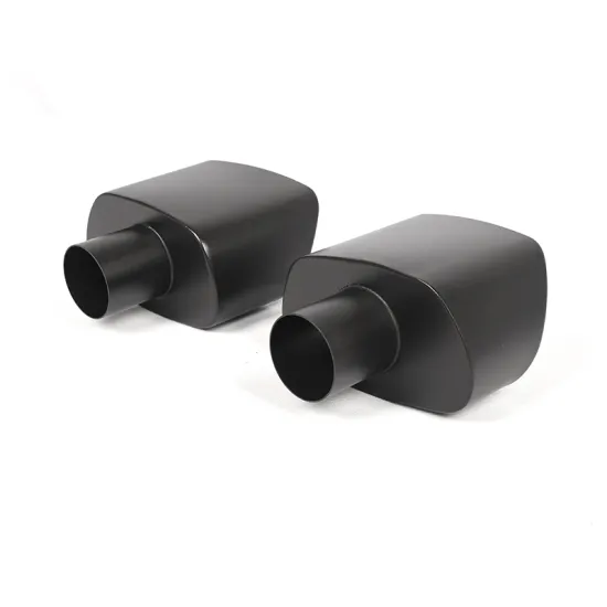 High Performance Stainless Steel Black Automobile Exhaust Pipe