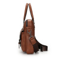 Heren PU Leer Attache aktetas Messenger Lawyer Bag