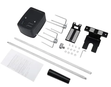 Stainless Steel Rotisserie Grill Kit  BBQ Grill Rotisserie with Electric Motor